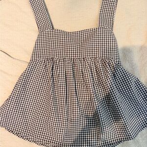 Checkered Tank Top